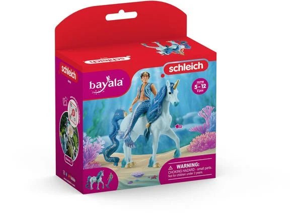 Schleich - bayala - Aryon auf Einhorn - Schleich