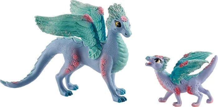 Schleich Bayala - Blütendrache und Baby - Schleich