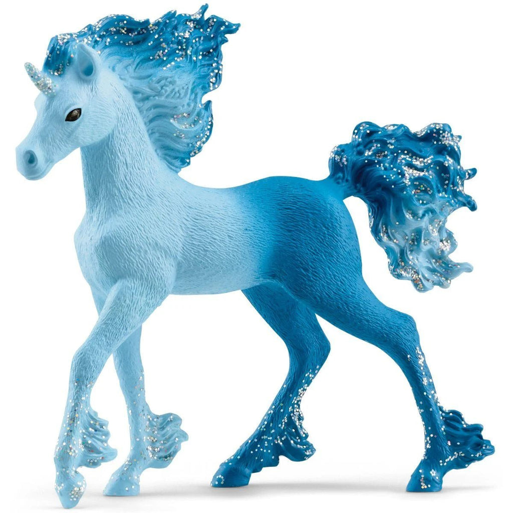 Schleich - Bayala, Elementa Wasserflammeneinhorn Fohlen, - Schleich