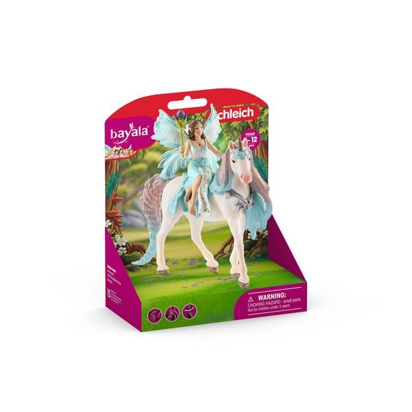 Schleich - Bayala, Eyela mit Prinzessinnen - Einhorn - Schleich