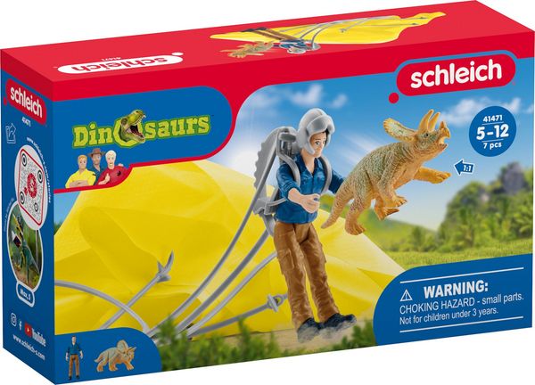 Schleich - Dinosaurs - Dino Fallschirmrettung - Schleich