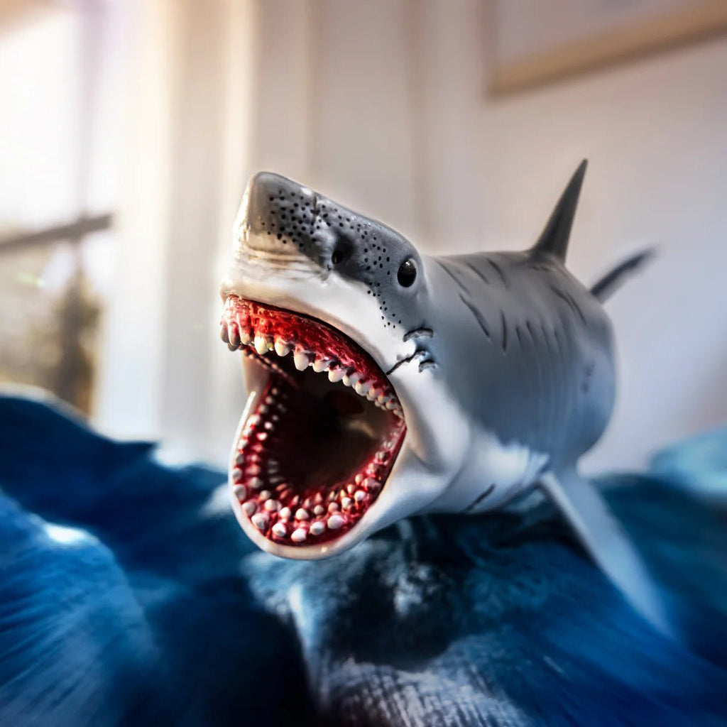 Megalodon Schleich Figur Urzeittier Haifischzähne Kinder
