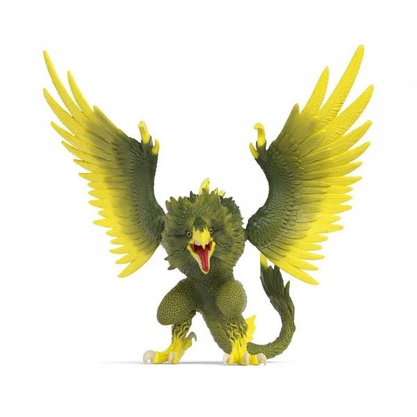 Schleich Dschungel Raptor Figur aus Eldrador Creatures auf weißem Hintergrund
