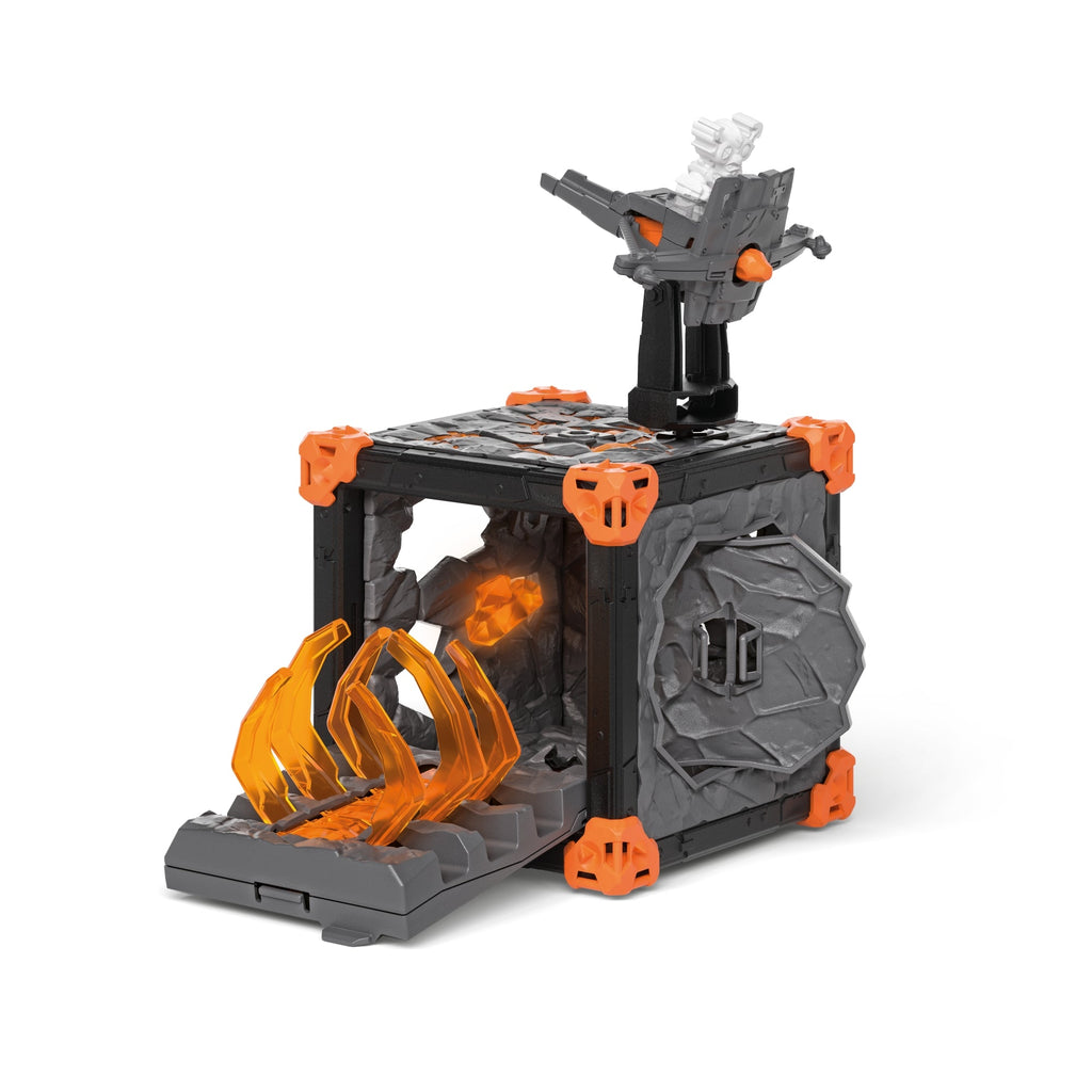 Eldrador Lava-Bär in Festung mit Waffen von Schleich