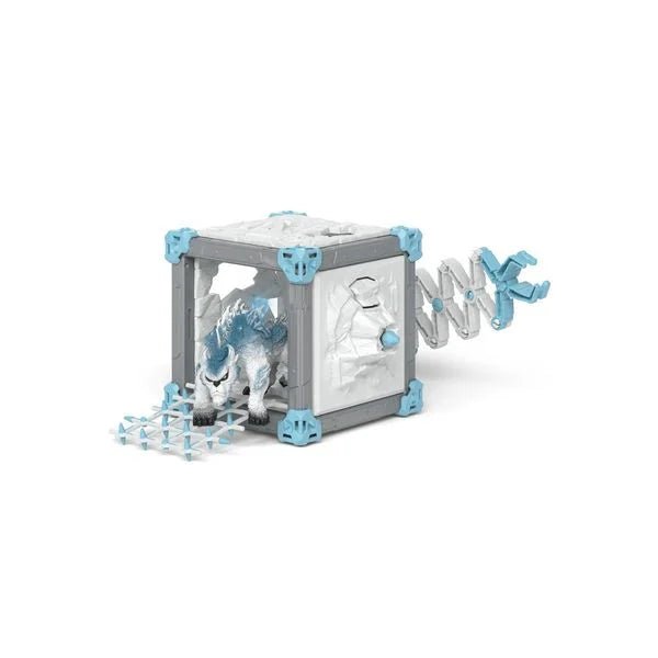 Schleich BattleCave Schneeschlitzer – Spielset mit Zange, Pfeil & Eiskristall
