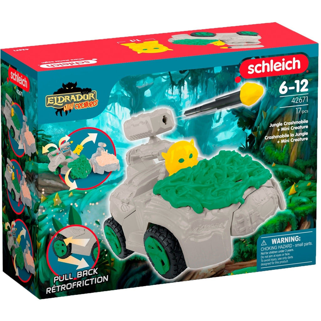 Schleich Eldrador Creatures Dschungel - Crashmobil mit Mini Creature - Schleich