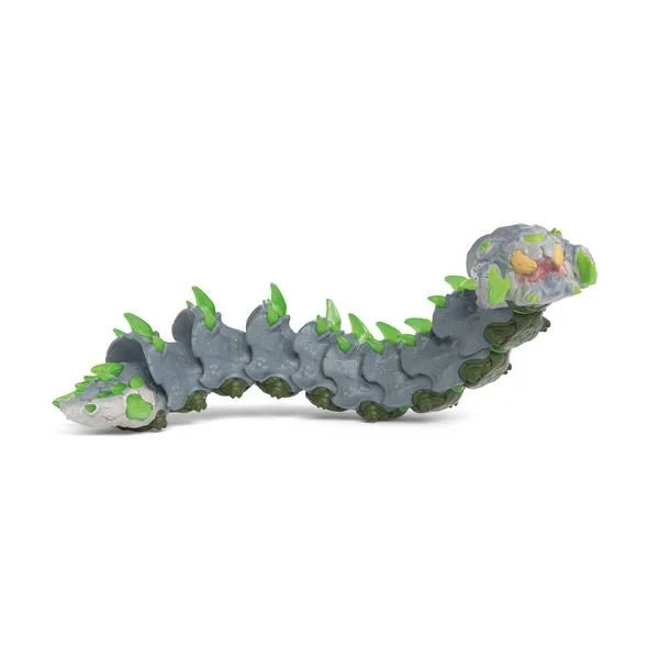 Schleich Figur Steinwurm mit steinigem Körperdesign
