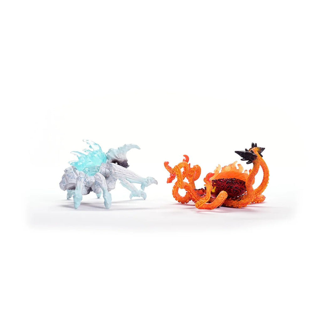 Schleich Eldrador - Eiskäfer vs. Feuerkrake - Schleich