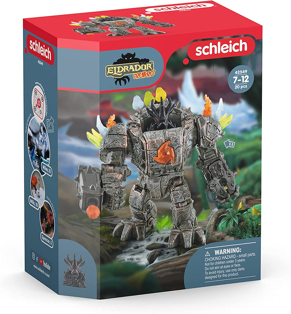 Schleich Eldrador - Master Roboter mit Mini Creature - Schleich