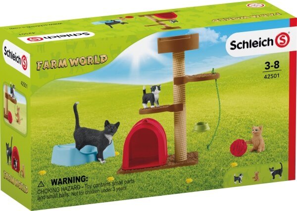 Schleich® Farm World 42501 Spielspaß für niedliche Katzen - Schleich