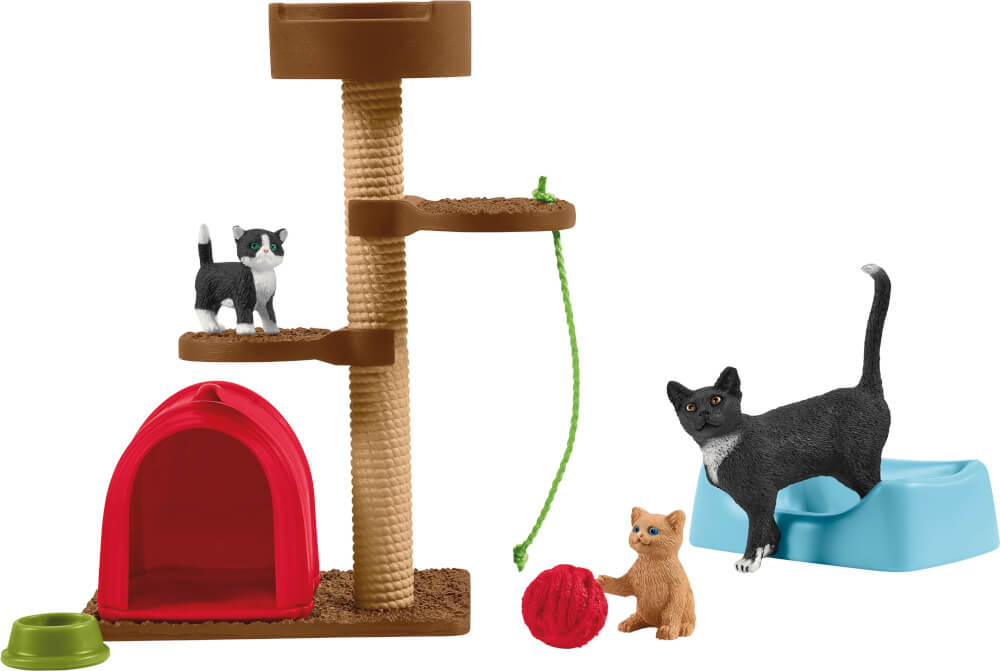 Schleich® Farm World 42501 Spielspaß für niedliche Katzen - Schleich