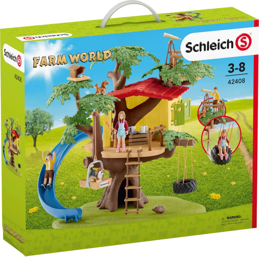 Schleich - Farm World Abenteuer Baumhaus - Schleich