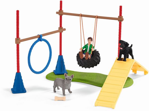 Schleich - Farm World, Spielspass für Hunde, Spielset - Schleich