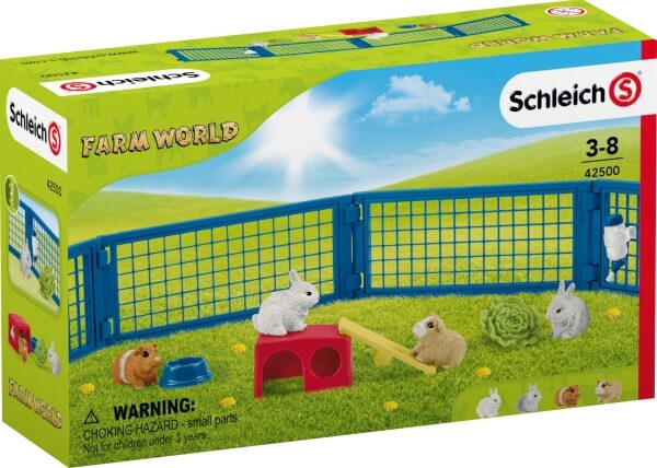 Schleich® Farm World - Zuhause für Kaninchen und Meerschweinchen - Schleich