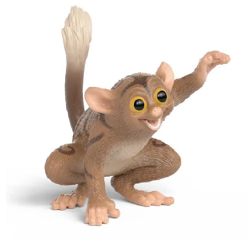 Schleich Figur Koboldmaki auf weißem Hintergrund
