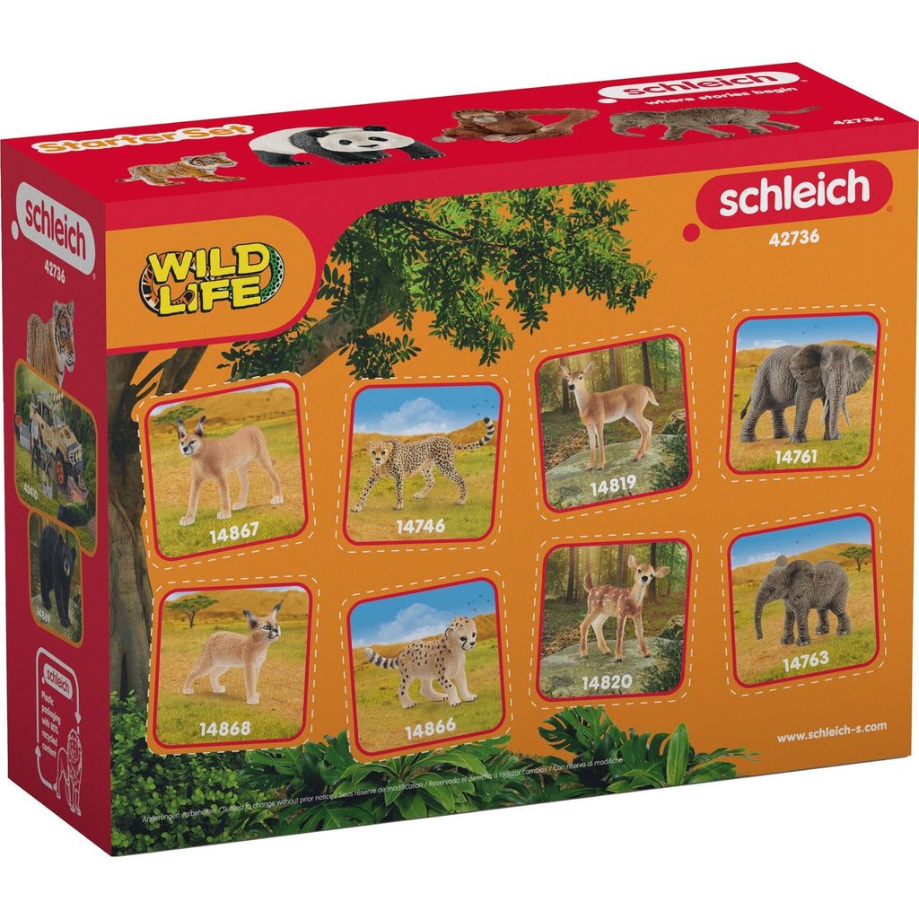 Schleich Wild Life 42736 - Asien Starter Set - Schleich