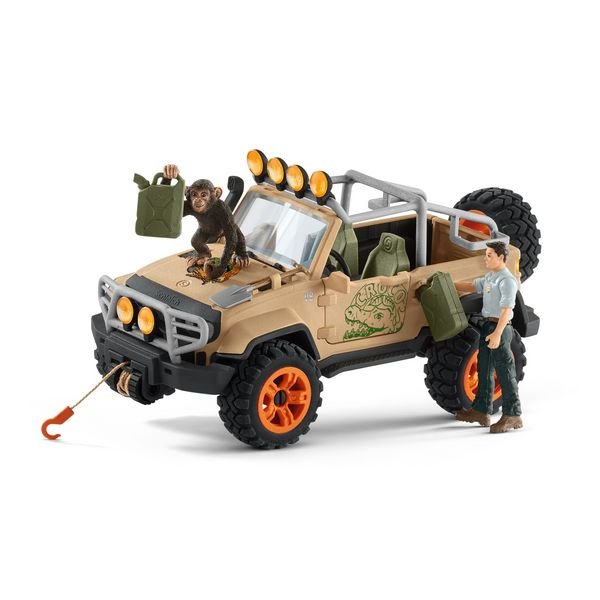 Schleich Wild Life - Geländewagen mit Seilwinde, Geländewagen, Jeep - Schleich