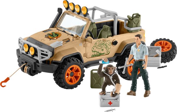 Schleich Wild Life - Geländewagen mit Seilwinde, Geländewagen, Jeep - Schleich