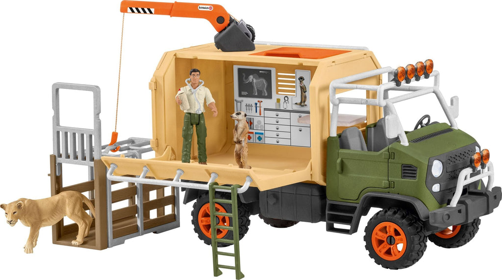 Schleich Wild Life - Großer Truck, Tierrettung - Schleich