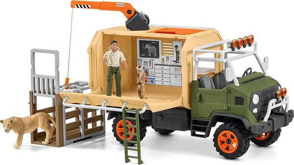 Schleich Wild Life - Großer Truck, Tierrettung - Schleich