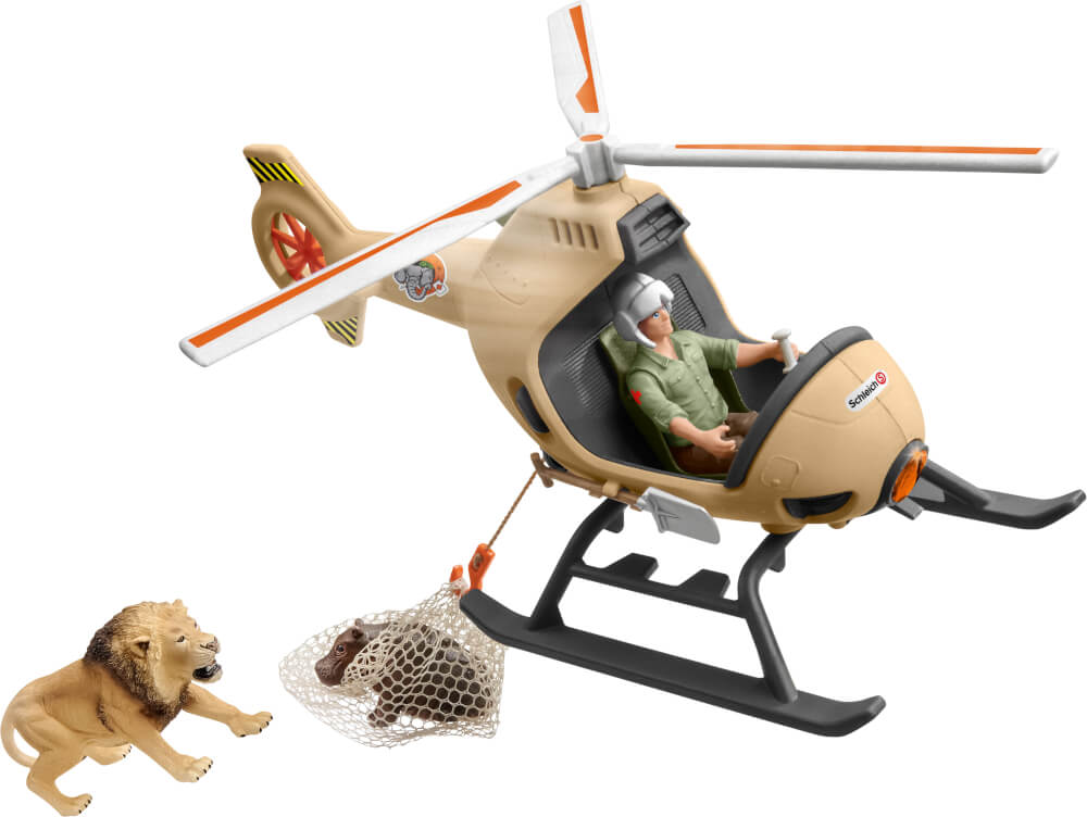 Schleich® Wild Life - Helikopter Tierrettung - Schleich