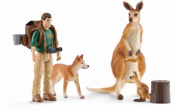 Schleich - Wild Life - Outback Abenteuer Känguru - Schleich