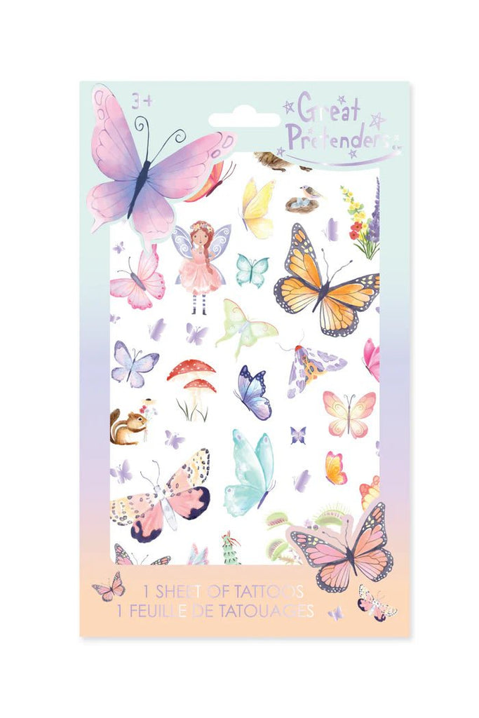 Schmetterlings Tattoos Kinder 40 Stück temporär Tattoo Sticker