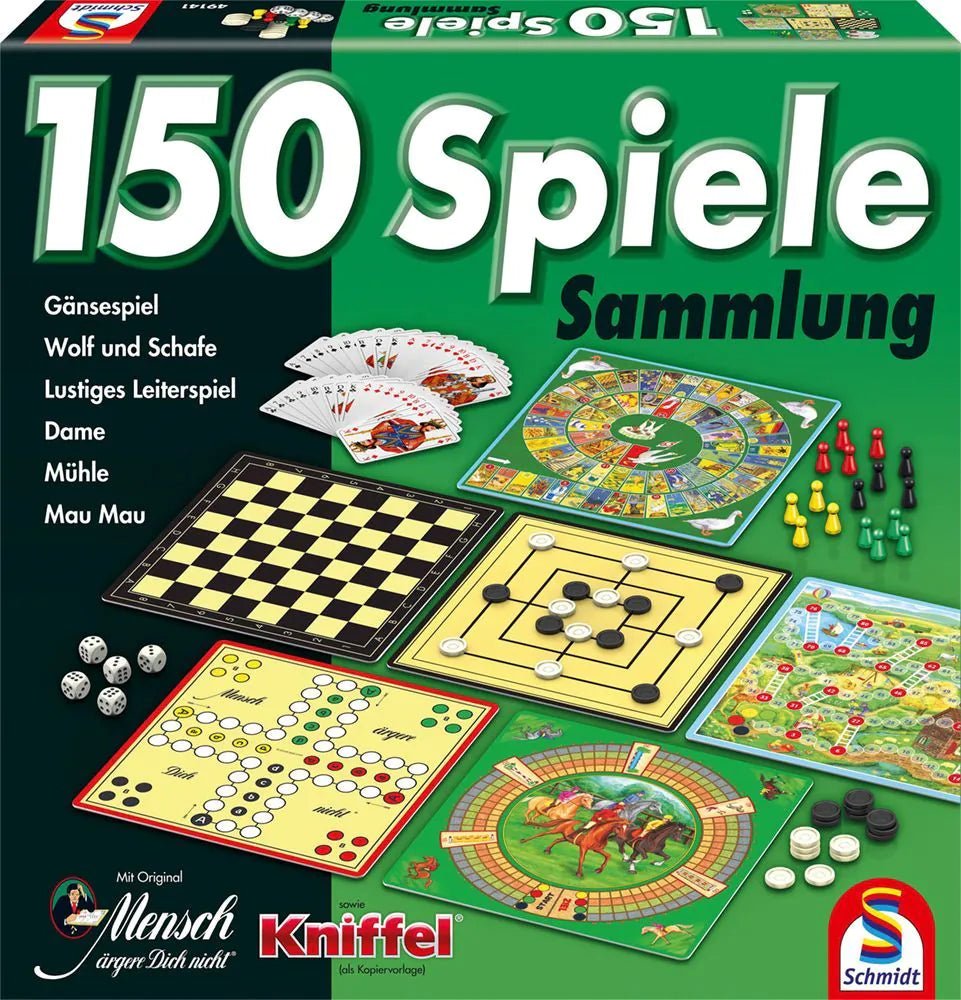 Schmidt Spiele 150er Spielesammlung - Schmidt Spiele