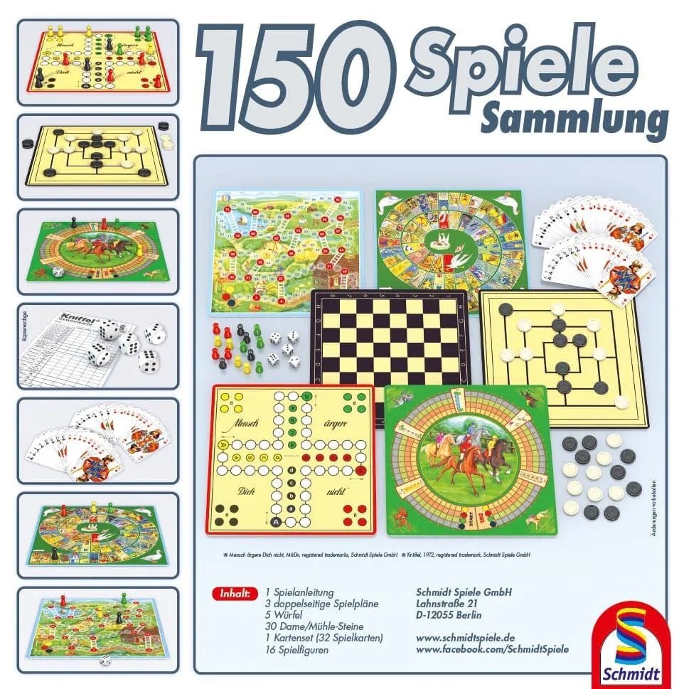 Schmidt Spiele 150er Spielesammlung - Schmidt Spiele