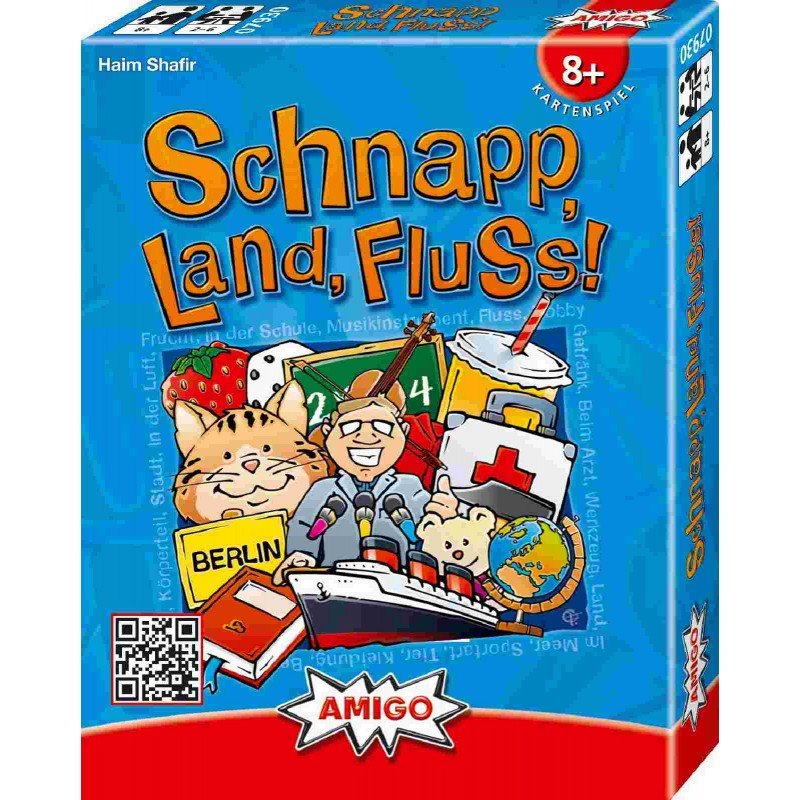 Schnapp Land Fluss, Kartenspiel - Amigo