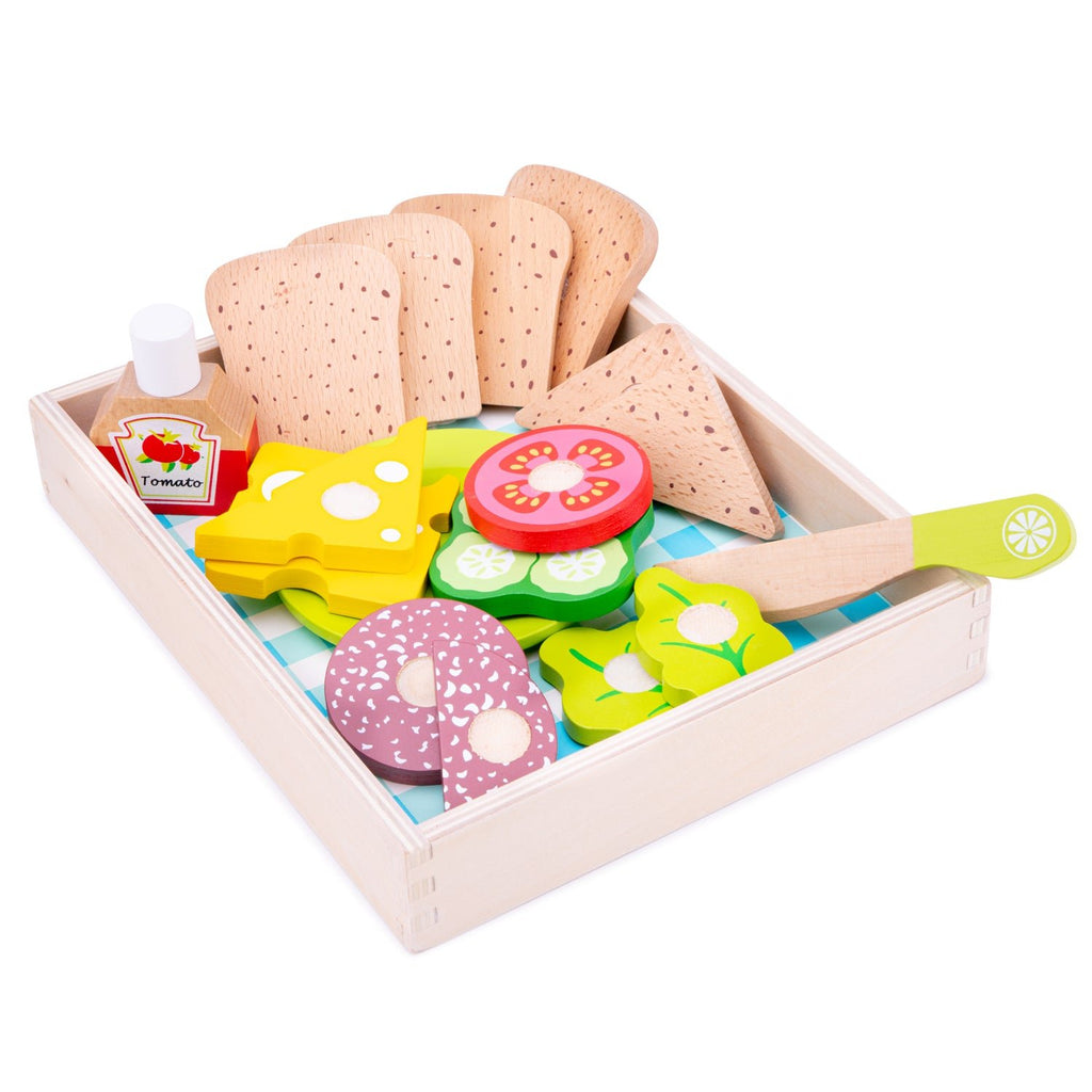 Schneide - Set Sandwich - New Classic Toys