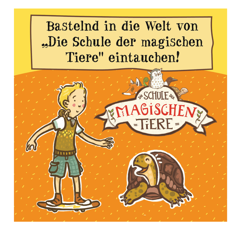 DIY-Nähset Henrietta Schildkröte aus „Die Schule der magischen Tiere“, ab 8 Jahren