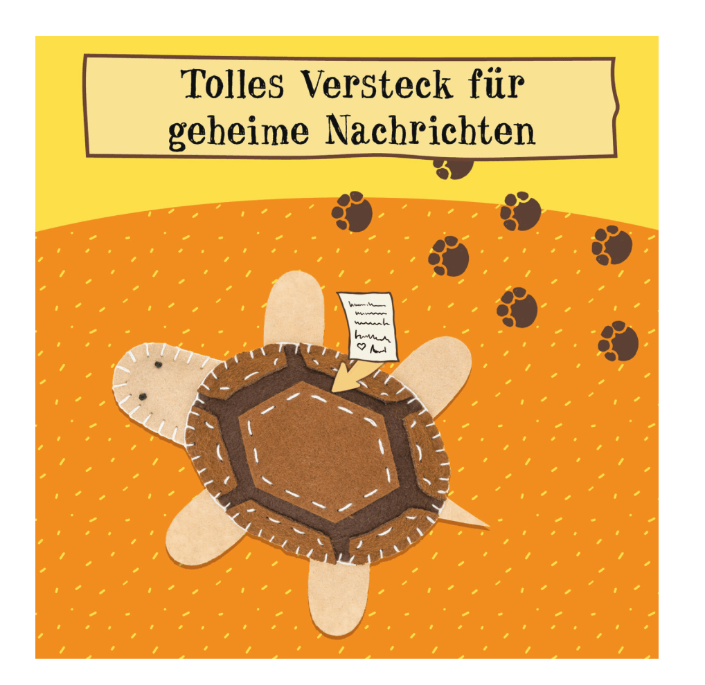 DIY-Nähset Henrietta Schildkröte aus „Die Schule der magischen Tiere“, ab 8 Jahren