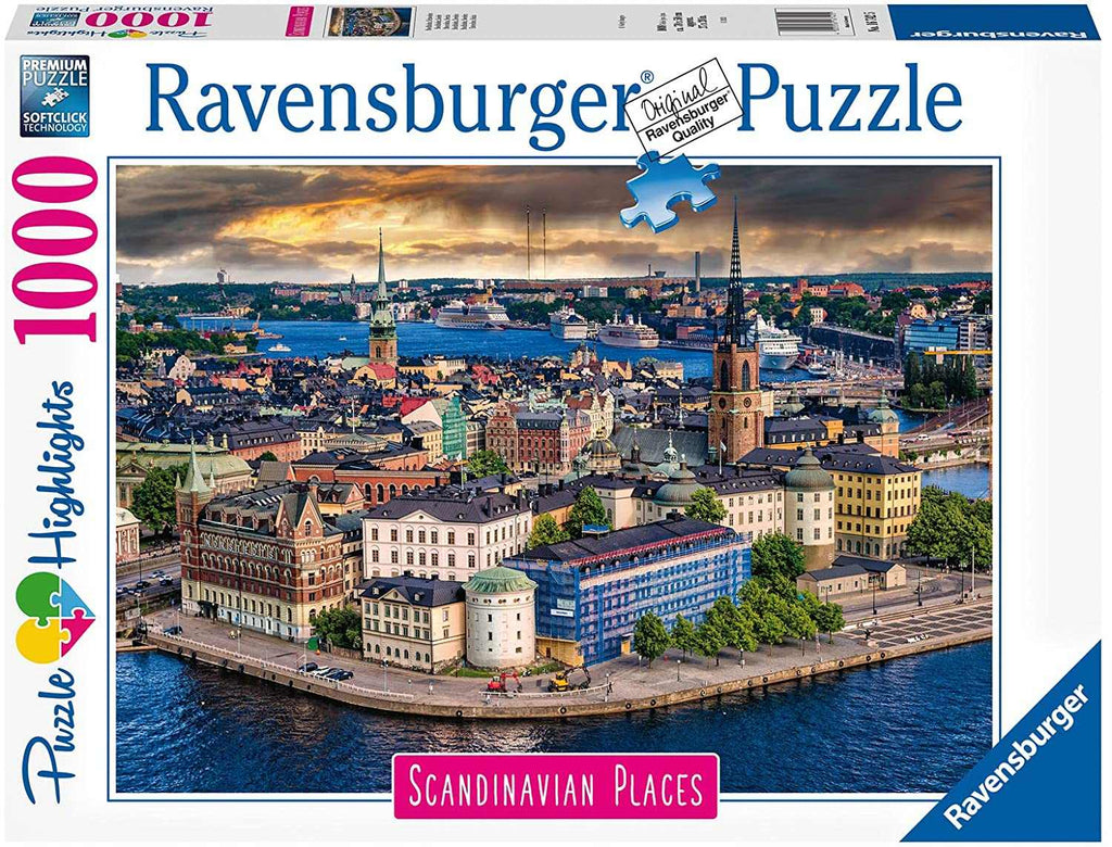 Schweden Stockholm Puzzle Ravensburger 1000 Teile - Ravensburger