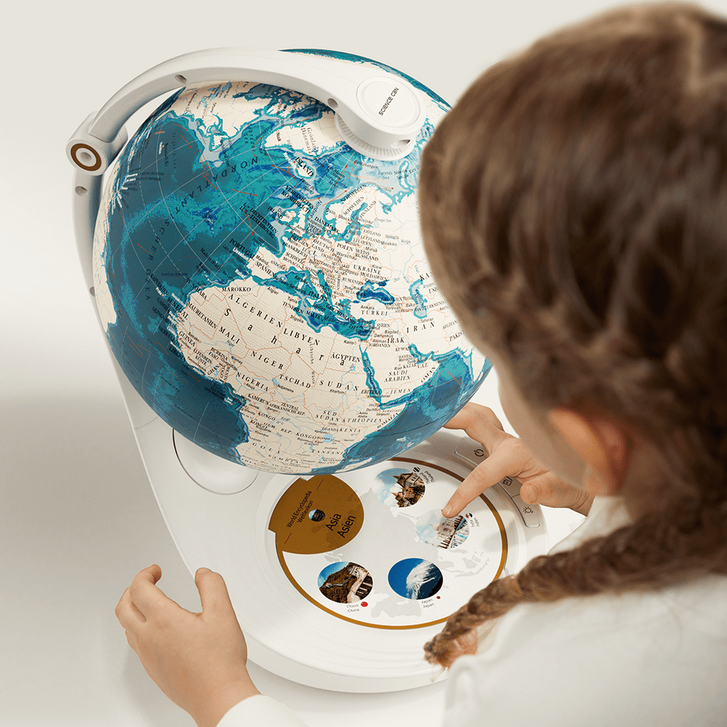SCIENCE CAN Lernspiel Globus Die Erde 3D Modell für Kinder