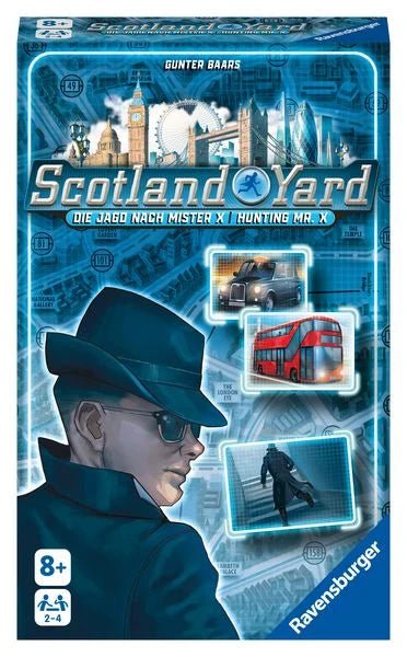 Scotland Yard Mini-Version Detektivspiel ab 8 Jahre