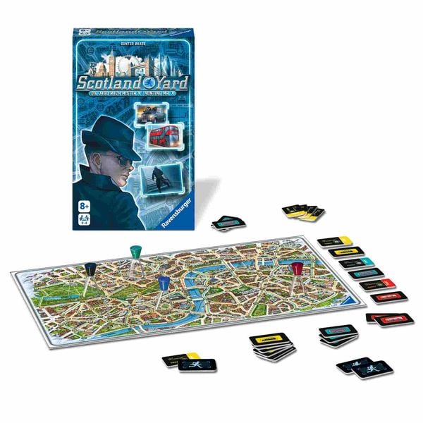 Scotland Yard Reisespiel kompakt ab 8 Jahre Ravensburger