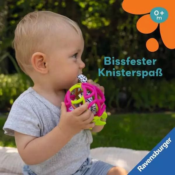 Silikon-Greifling mit Beißhilfe im Drachenfrucht-Design für Babys