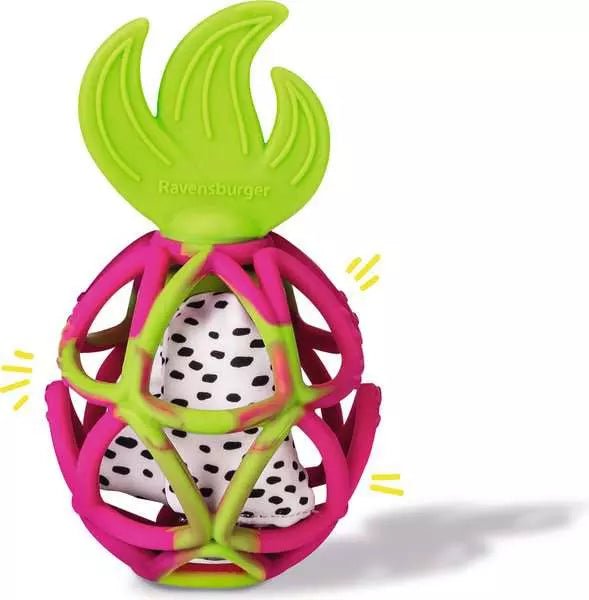 Sensorik-Greifling Drachenfrucht Babyspielzeug ab 0 Monaten