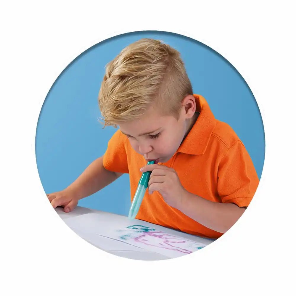 Kreativset SES Airbrush Pens Blow 7 bunte Farben