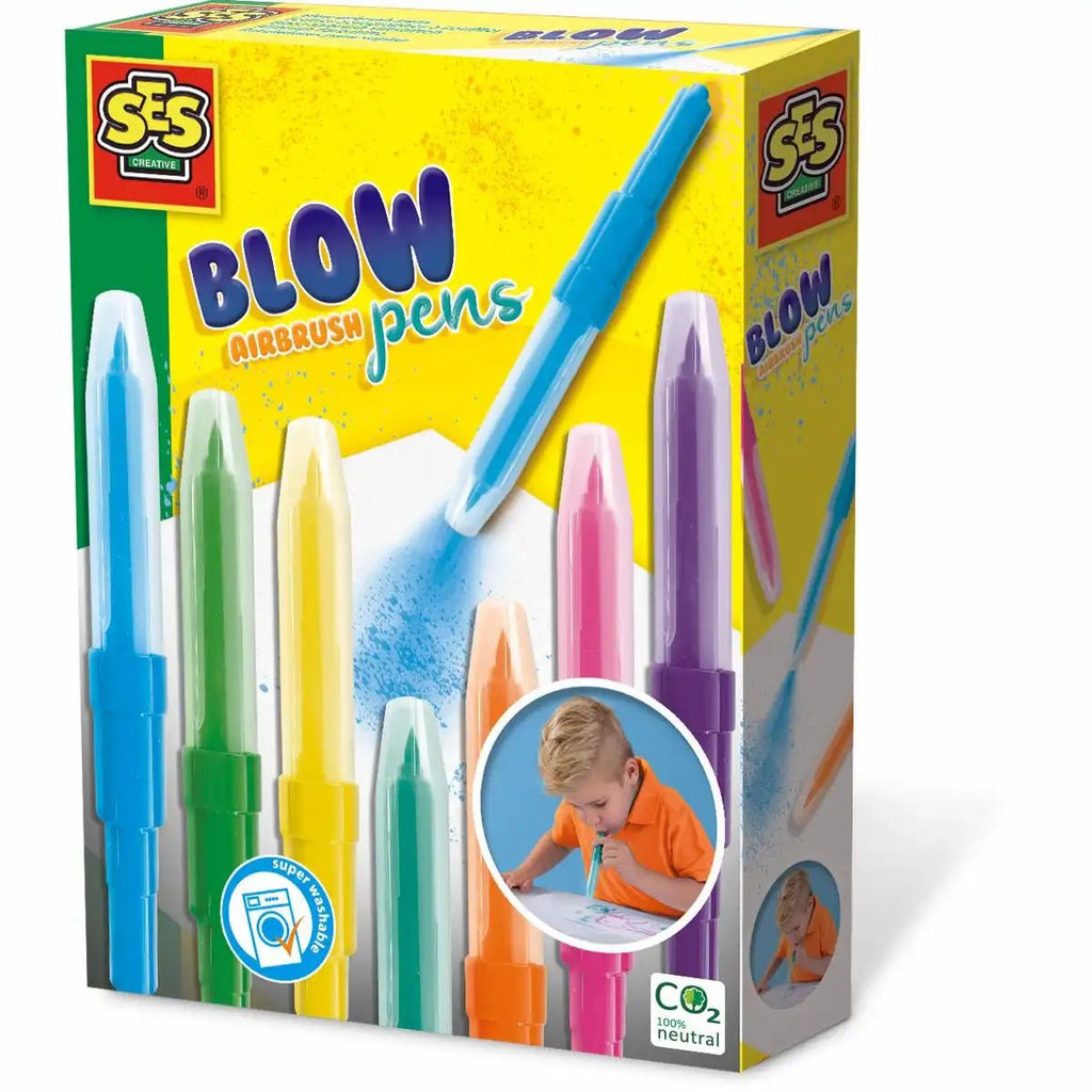 Airbrush Pens Blow SES CREATIVE Kreativspaß Kinder