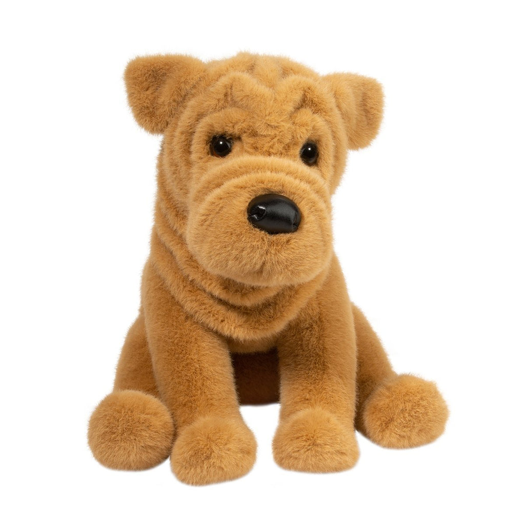 Shar Pei Stofftier Tater von Douglas DLux, mit Falten, 28 cm hoch
