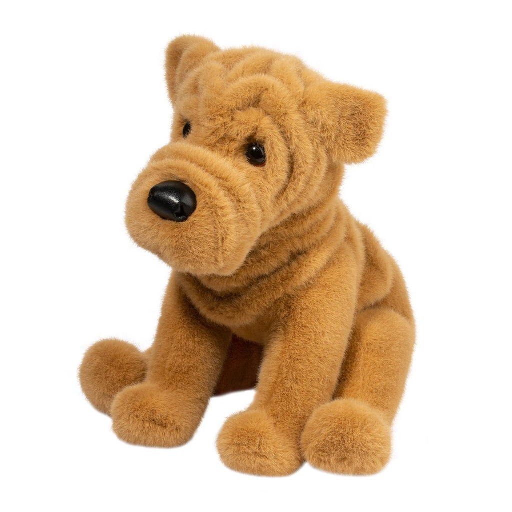 Shar Pei Stofftier Tater von Douglas DLux, mit Falten, 28 cm hoch