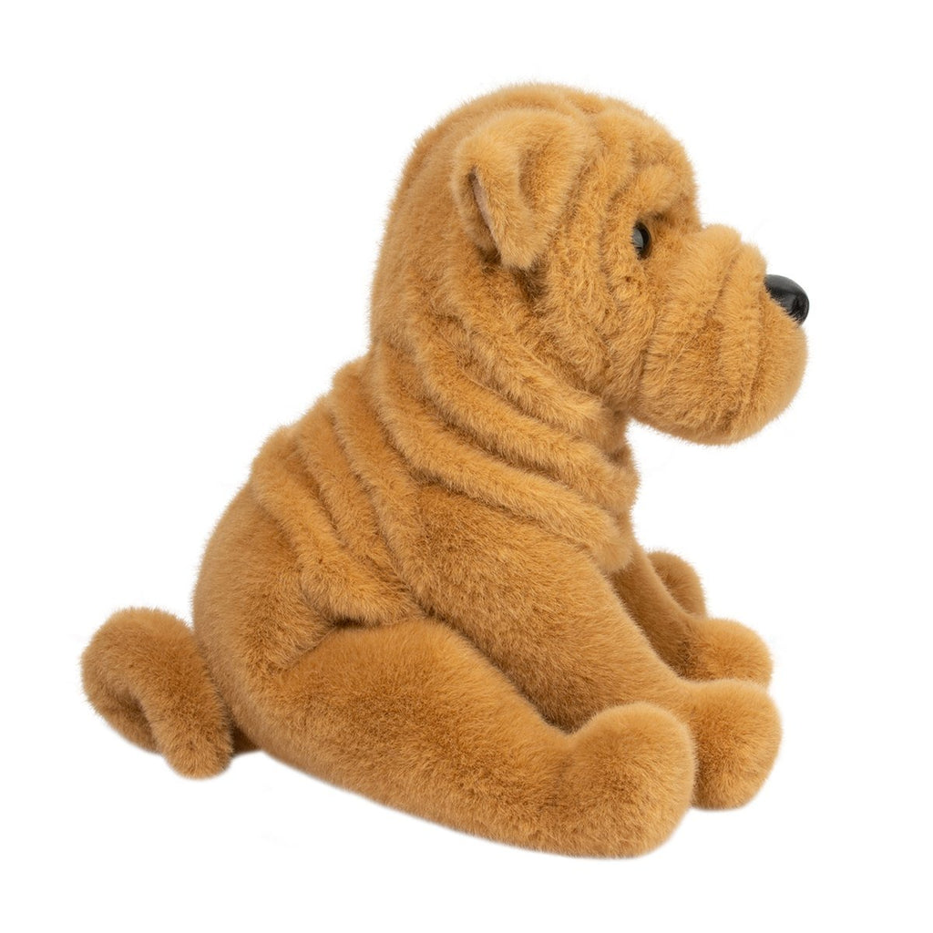 Shar Pei Stofftier Tater von Douglas DLux, mit Falten, 28 cm hoch