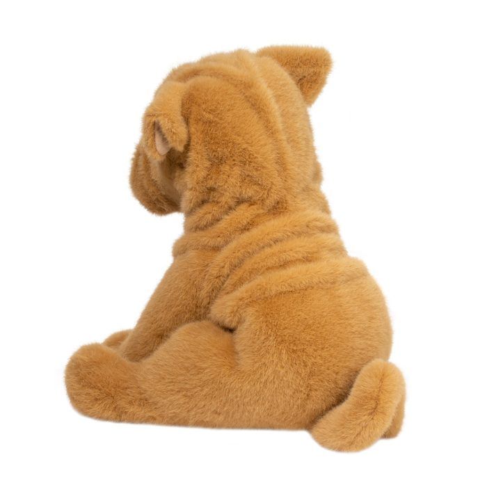 Shar Pei Stofftier Tater von Douglas DLux, mit Falten, 28 cm hoch
