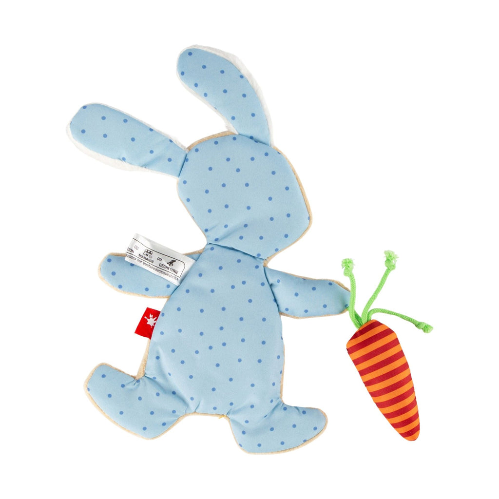 Schnuffeltuch Baby mit Rassel und Knisterfolie