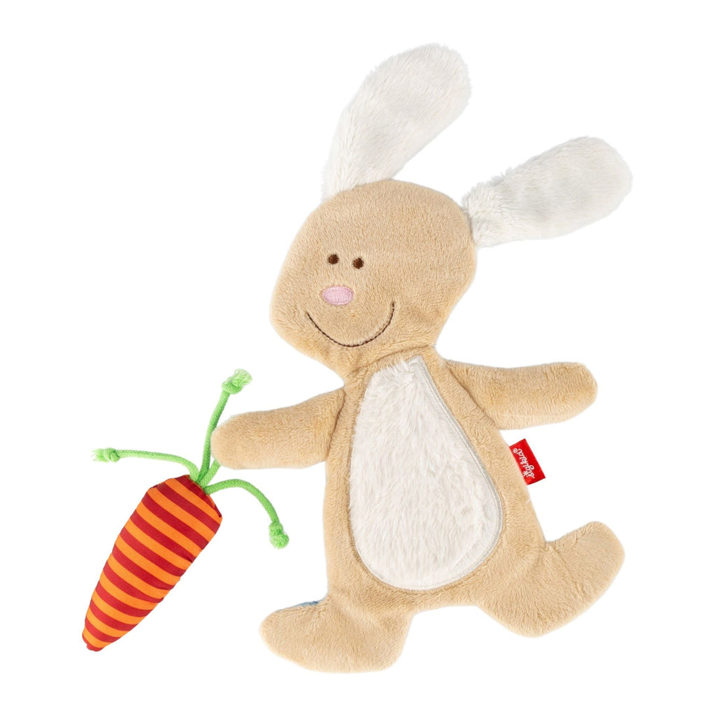 sigikid Knistertuch Hase mit Karotte für Babys