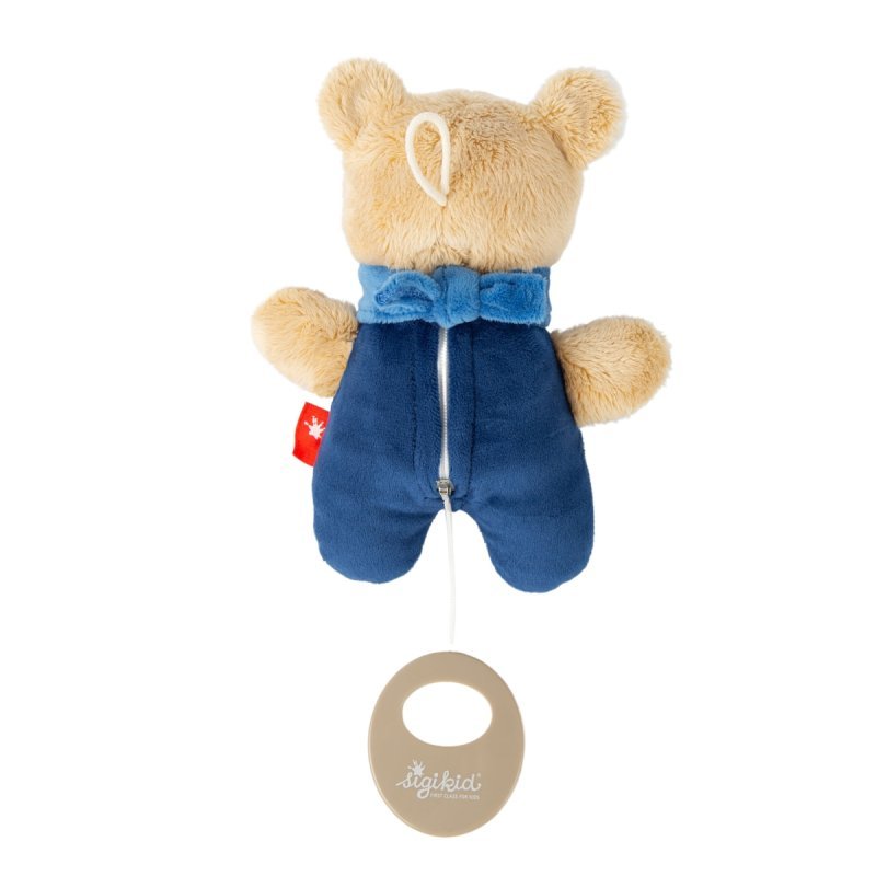 Sigikid Baby Teddy Bär Mini - Spieluhr blau - Sigikid