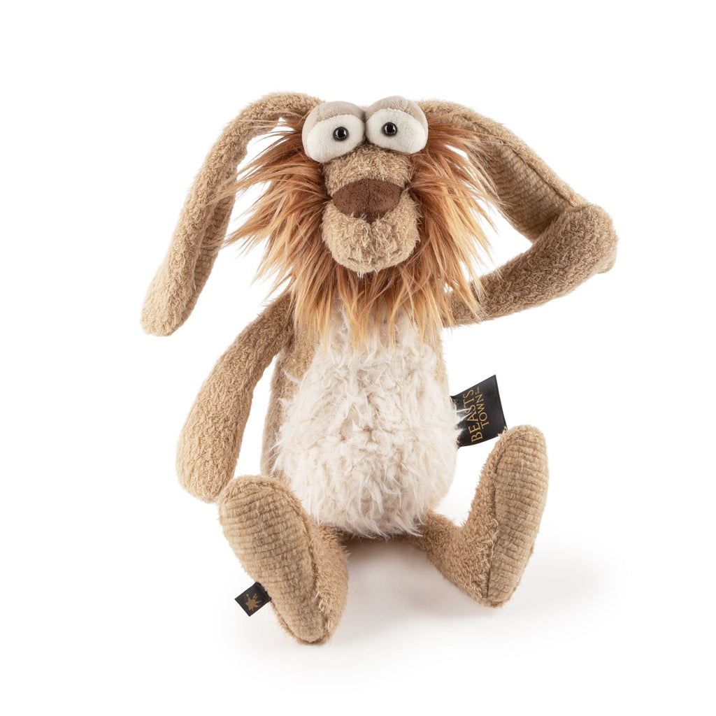 Sigikid BeastsTown Hase „Besser Wisser“ – Kuscheltier mit Charme 35 cm