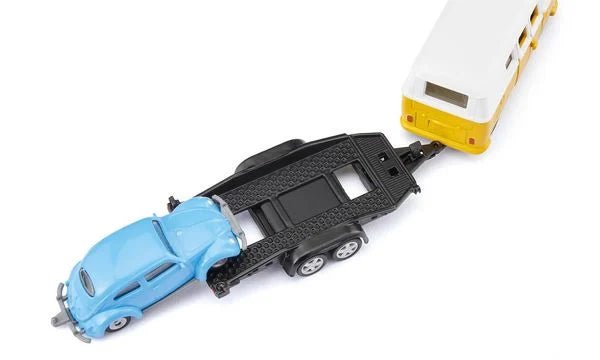 SIKU 2567 - VW T1 mit Anhänger und VW Käfer, SIKU SUPER Modellautos Siku RATZEKATZ SPIELZEUGLAND